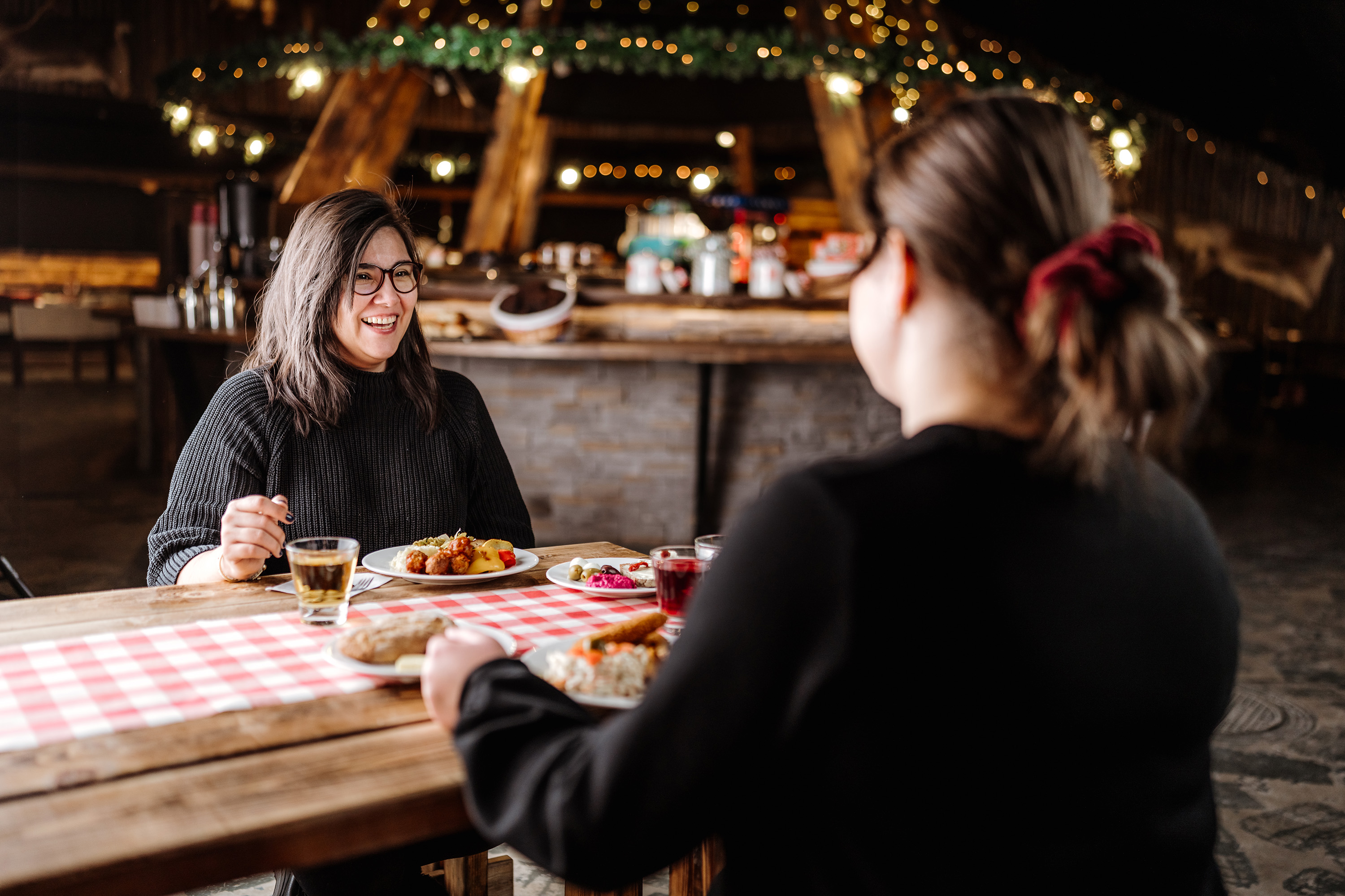 Kota Café & Restaurant serves delicious buffet lunch at SantaPark, Rovaniemi.