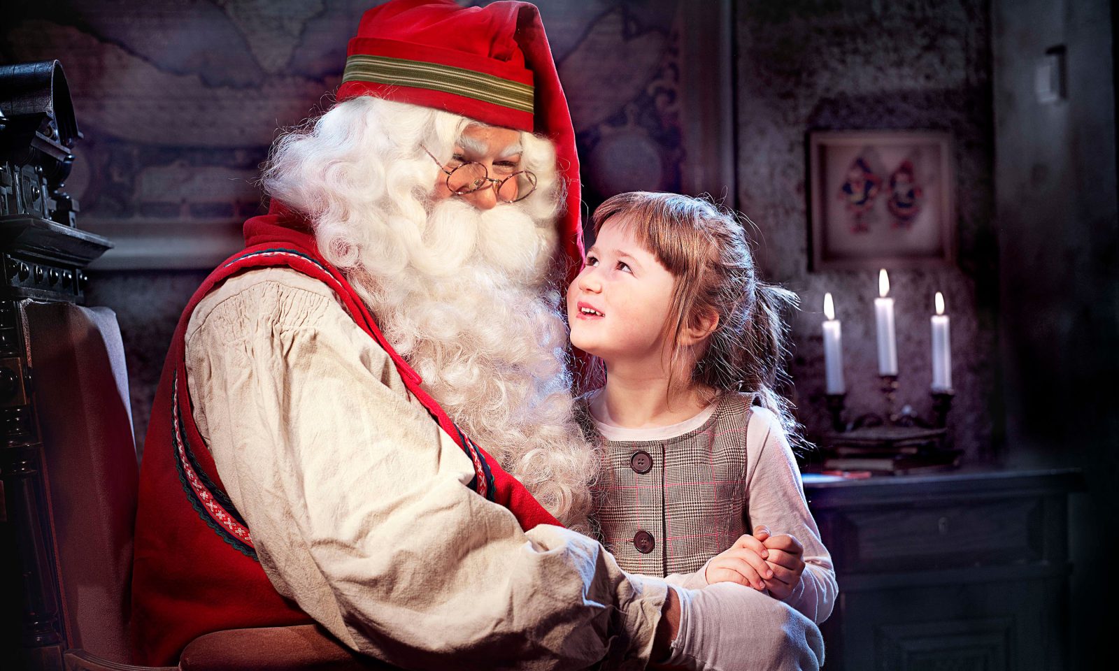 SantaParkin kaikki aktiviteetit kuuluvat pääsylipun hintaan, mukaanlukien tapaaminen Joulupukin kanssa.