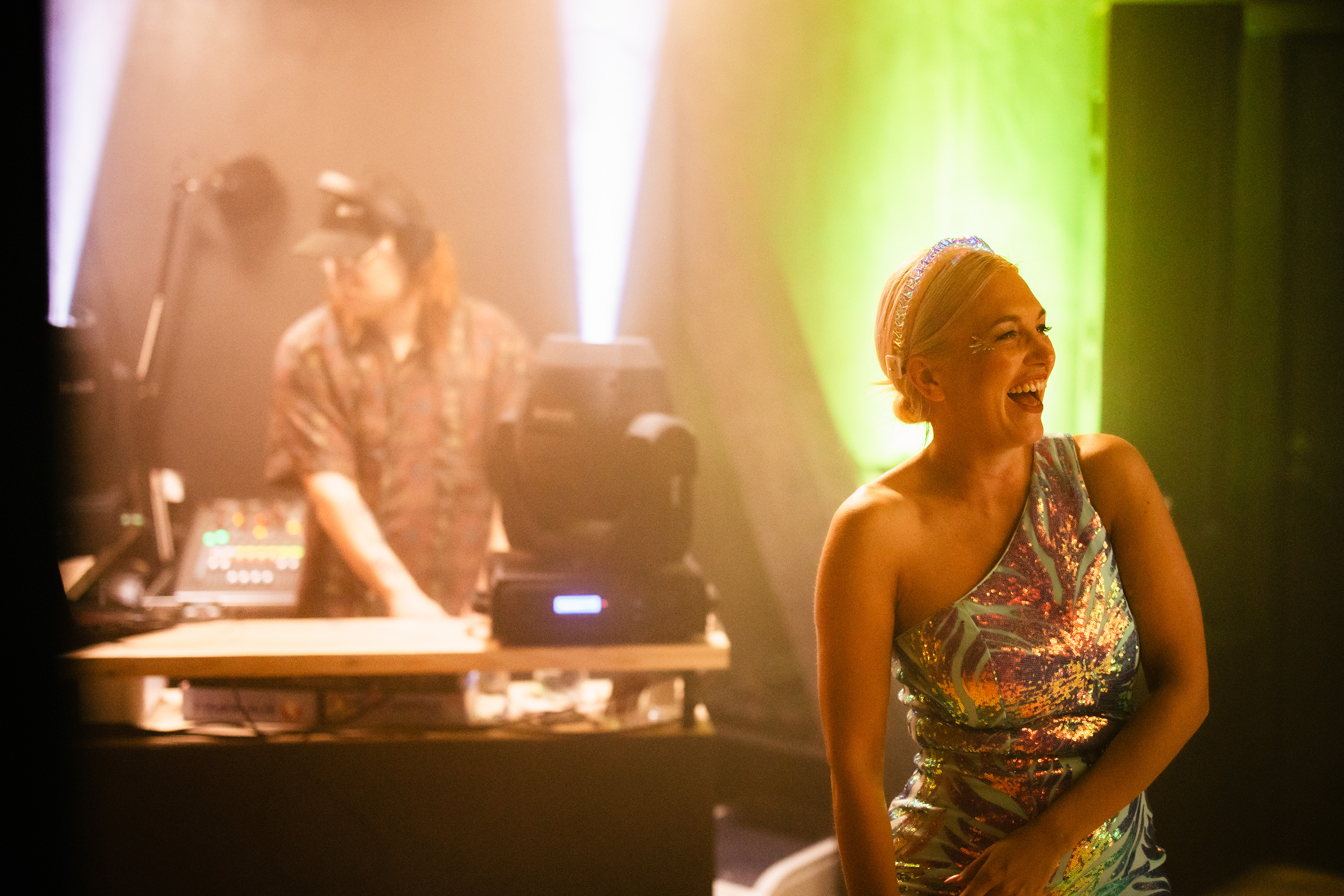 Festive and unique SantaPark New year dinner.