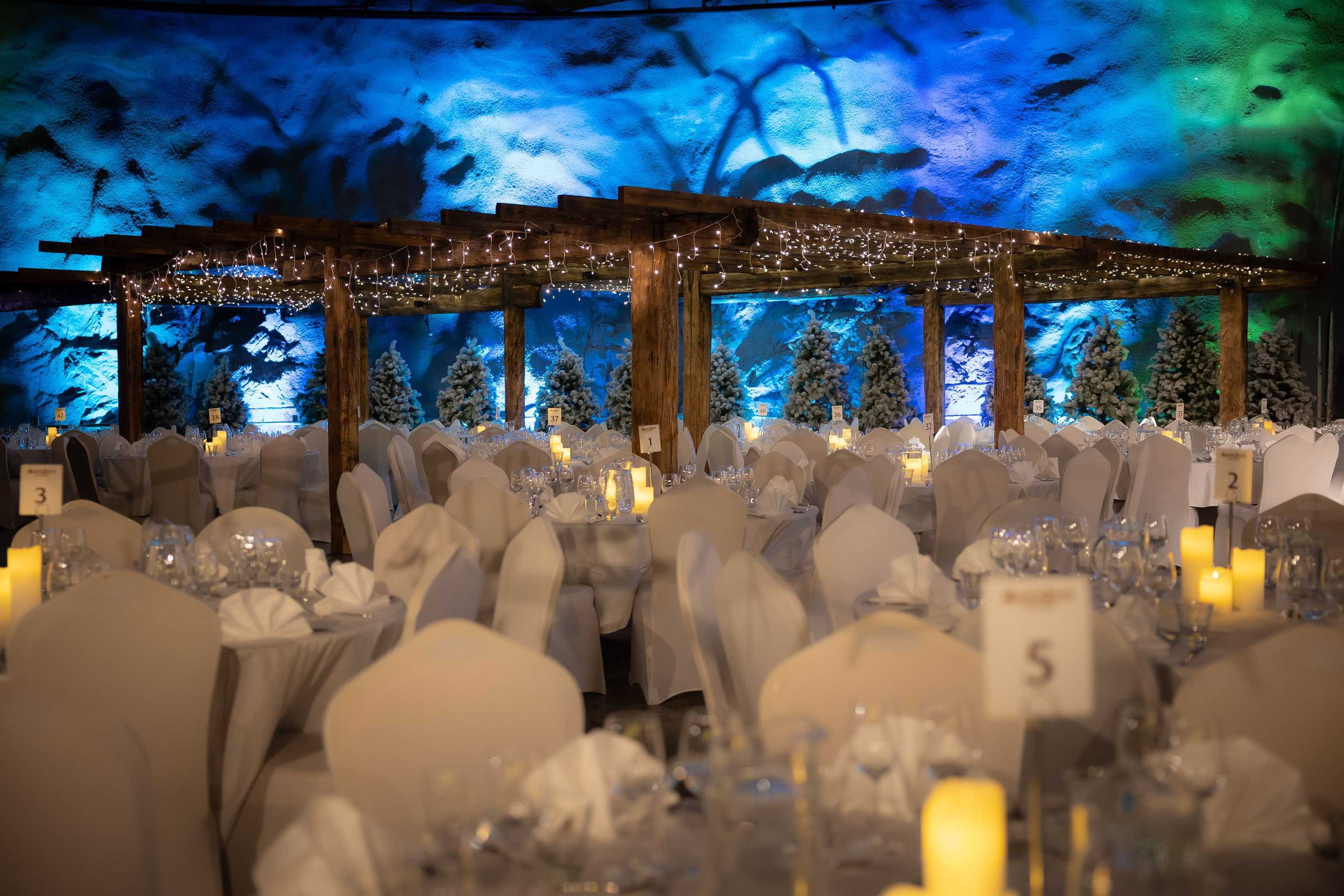 SantaParkin ainutlaatuiset tapahtumatilat Rovaniemellä.