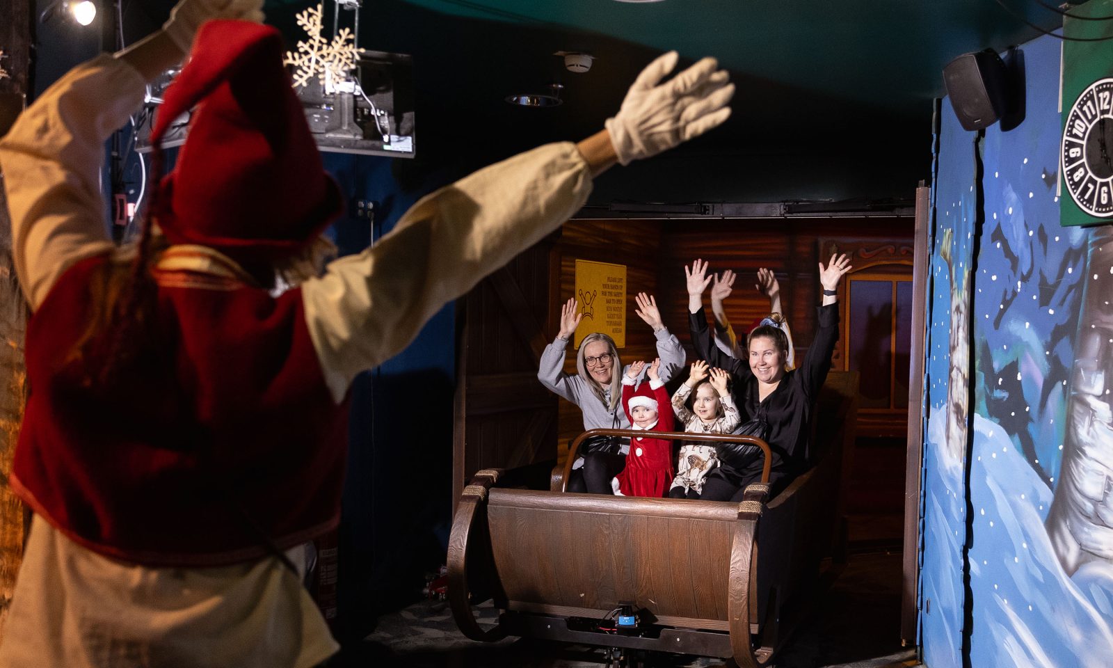 SantaPark on ihastuttava teemapuisto lapsiperheille.