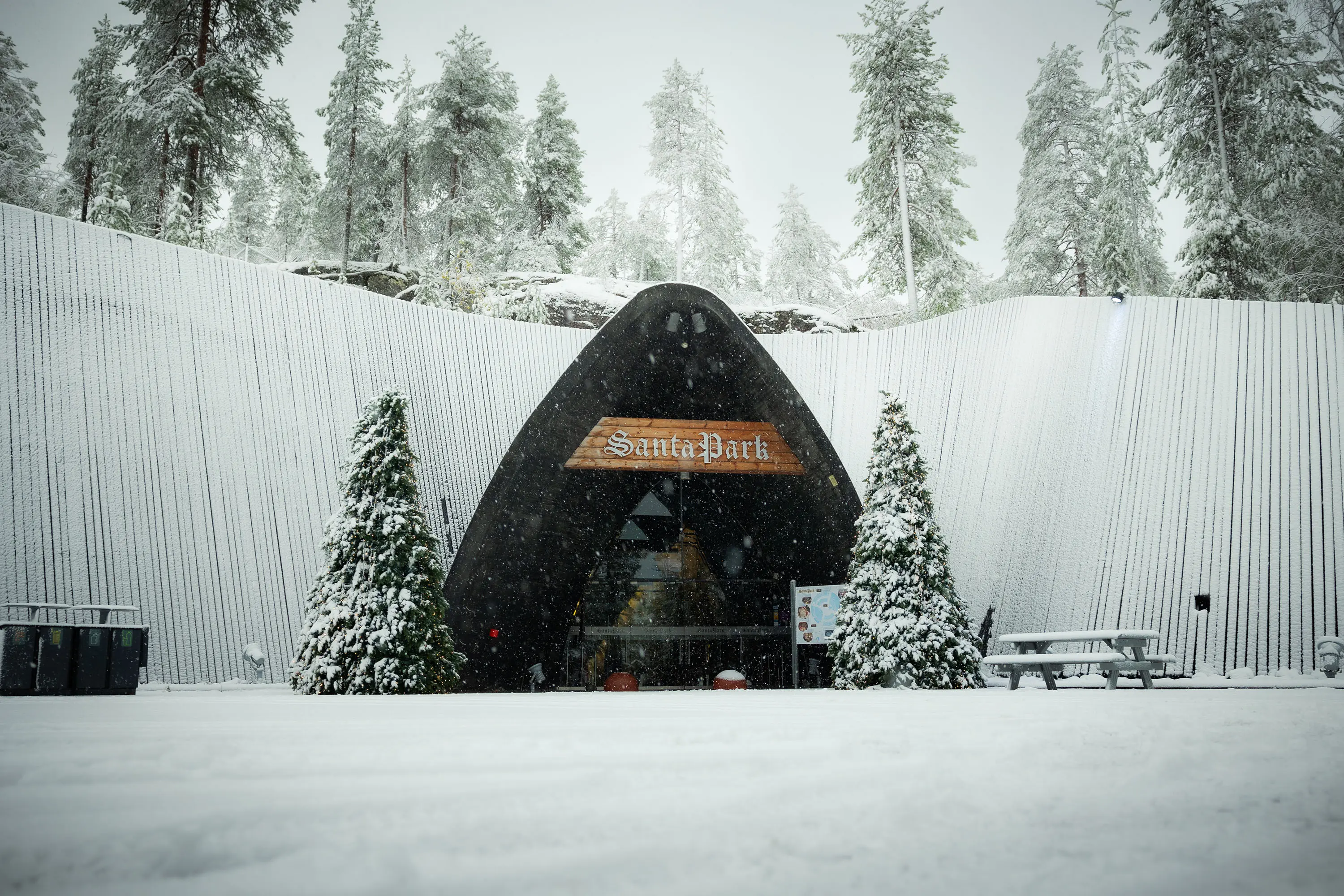 Lapland Arctic Circle maanalainen maisema